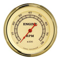 Classic Instruments Vintage 3" Tachometer Gauge (8000 RPM) - VT80GLF