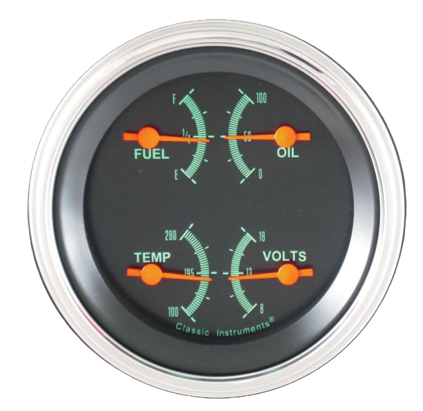 Classic Instruments G/Stock 3" Quad (0-30 Ohm) - GS77SLC