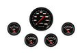 Classic Instruments Velocity Black Five Gauge Set - VS254BBLF