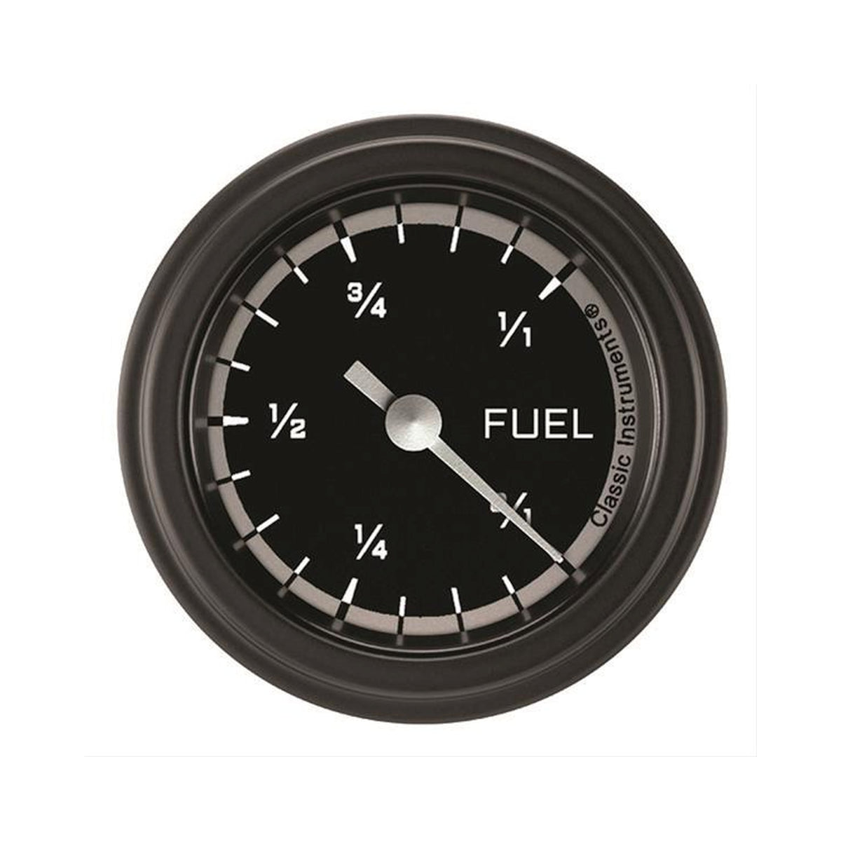 Classic Instruments Autocross Gray 2-1/8" Fuel Level Gauge - AX109GBLF