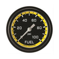 Classic Instruments Autocross Yellow 2-5/8" Fuel Pressure Gauge (100 PSI) - AX346YBLF