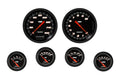 Classic Instruments Velocity Black Six Gauge Set - VS251BBLF
