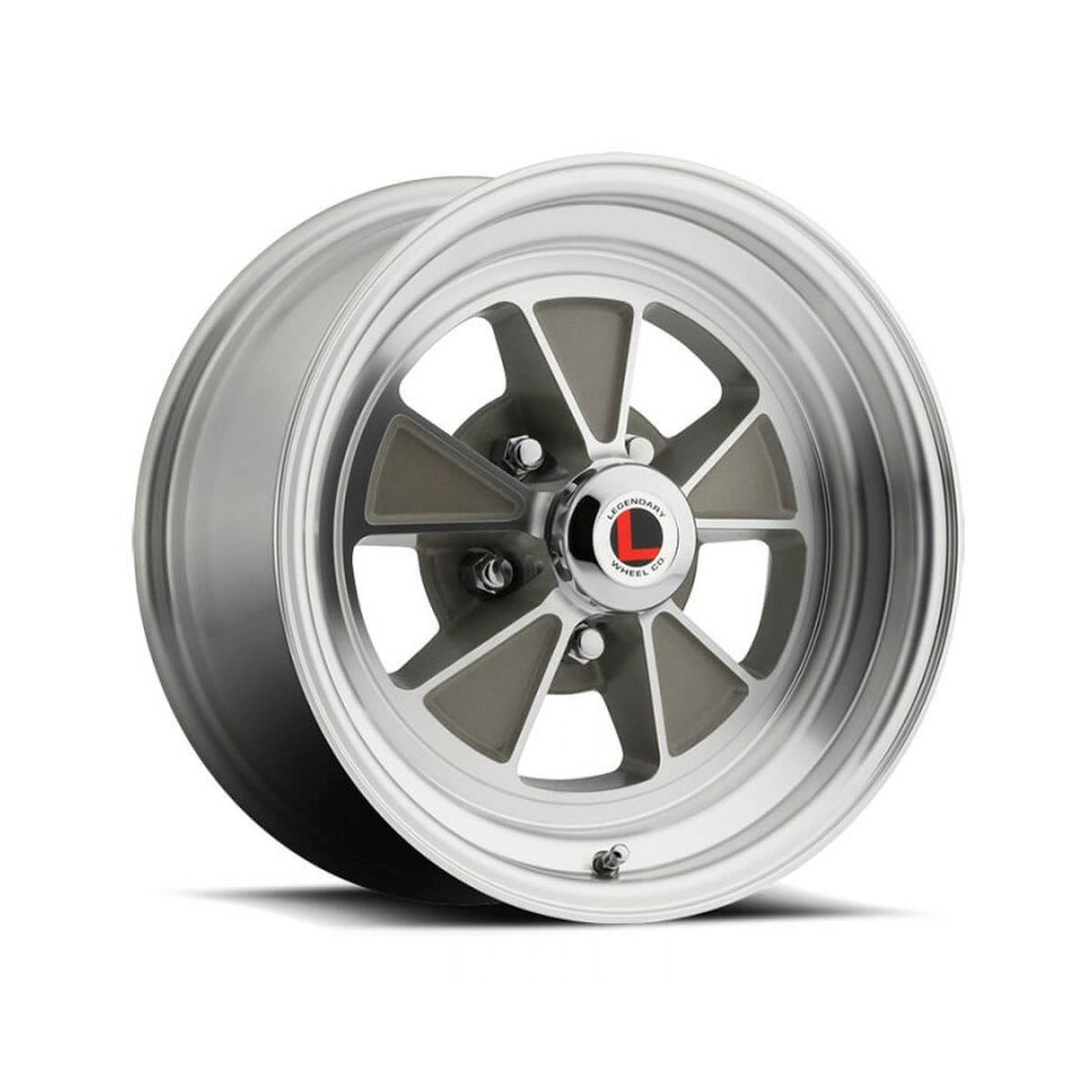Legendary Wheel GT5 - 15x7 - 5x4.5 - 4.25 BS - Clear Coat/Machined - LW70-50754C