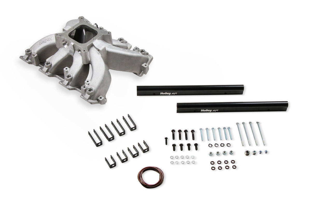 Holley Single Plane EFI Split-Design Race Intake Manifold- GM LS3/L92 - 300-290