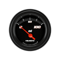 Classic Instruments Velocity Black 2-1/8" Oil Pressure - VS81BBLF