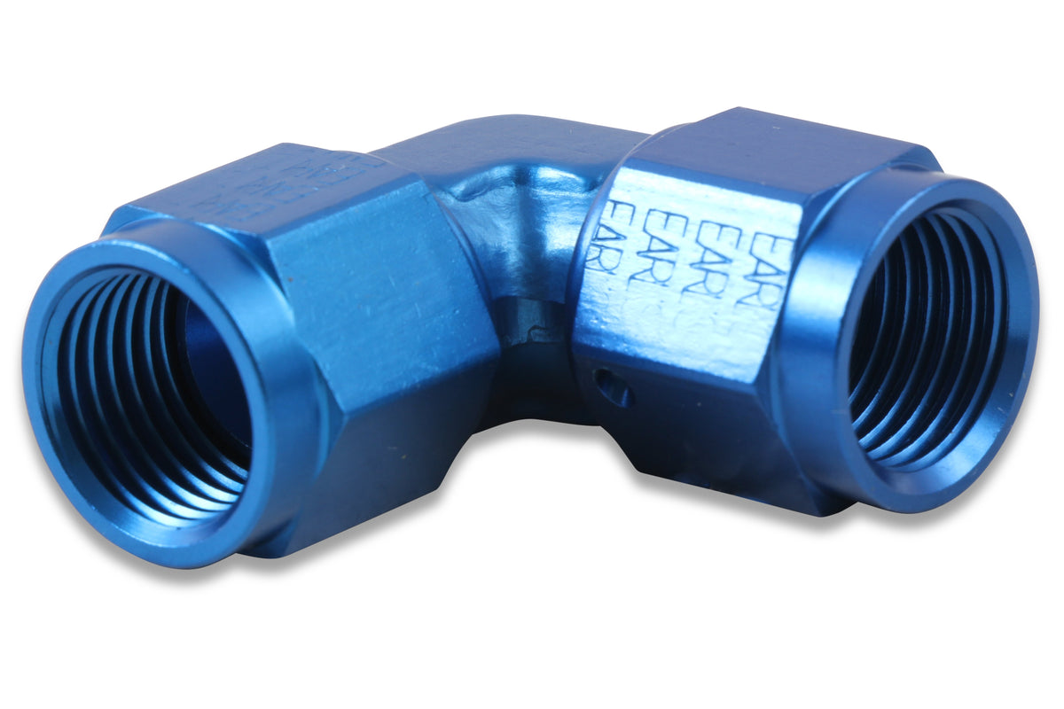 Earl’s 90 Degree -10 AN Female to Female Swivel - 934110ERL