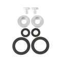 Stilo Colored Visor Screw Kits Silver - YA0817