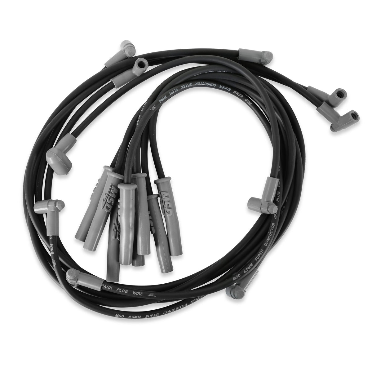 MSD Wire Set, SC Blk, Chry. 383-440 HEI for MSD Dist. - 32733