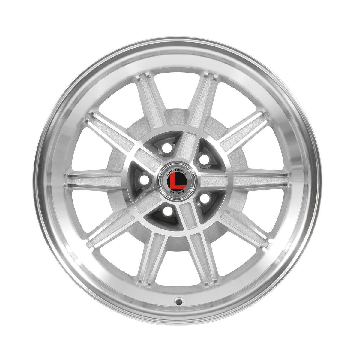 Legendary Wheel GT7 - 17x8 - 5x4.5 - 4.75 BS - Machined/Clear Coat - LW10-70854C
