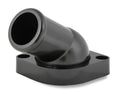 Mr. Gasket GM LS Water Neck - Swivel - 30 Degree Angle - Black - 2670BK