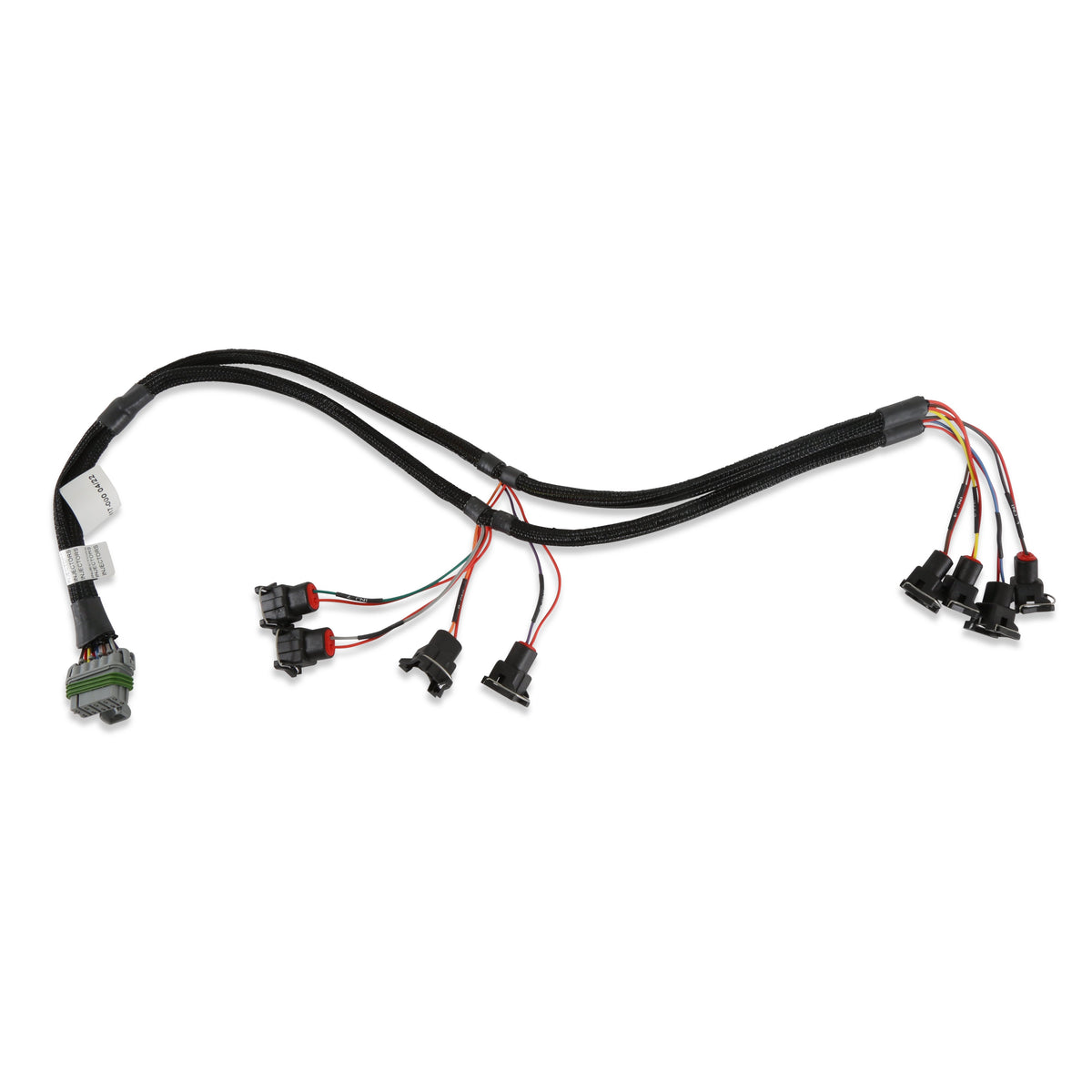 Holley EFI V8 over Manifold, Bosch Style Injector Harness - 558-200