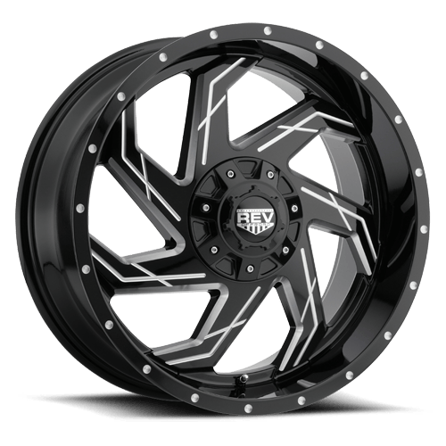 REV Wheels Off Road 895 Series - 20x12 - 8.23 BS - 6x5.5 - 895M-2123544
