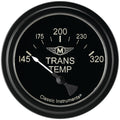 Classic Instruments Moal Bomber 2-5/8" Transmission Temperature Gauge - MA227BLF