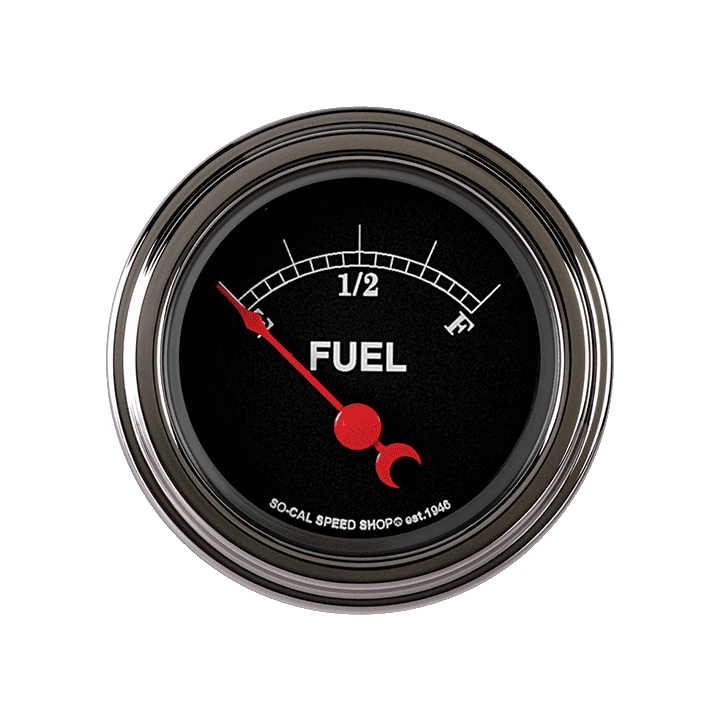 Classic Instruments So-Cal 2-1/8" Fuel Level Gauge - SC09SLC