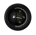 Classic Instruments AutoCross Gray 2-1/8" Fuel Level Gauge - AX12GBLF