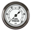 Classic Instruments Classic White 2-1/8" Fuel Pressure Gauge (100 PSI) - CW146SLF