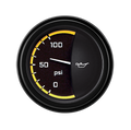 Classic Instruments AutoCross Yellow 2-1/8" Oil Pressure Gauge - AX81YBLF