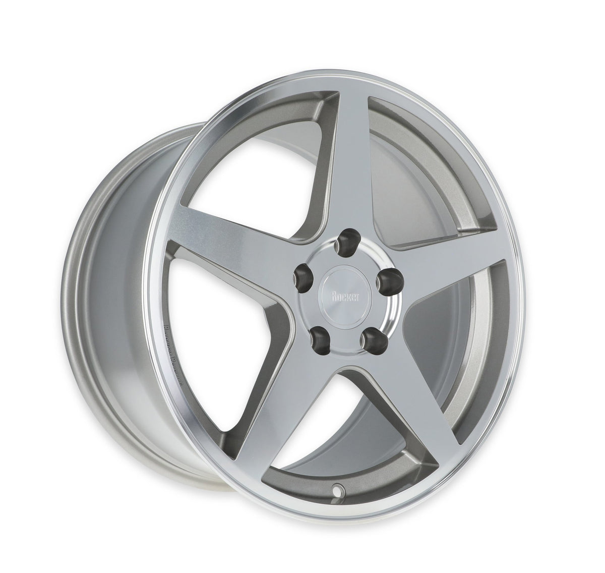 Rocket Racing Wheels - Flare - Titanium/Machined - TTR29-8116182-A