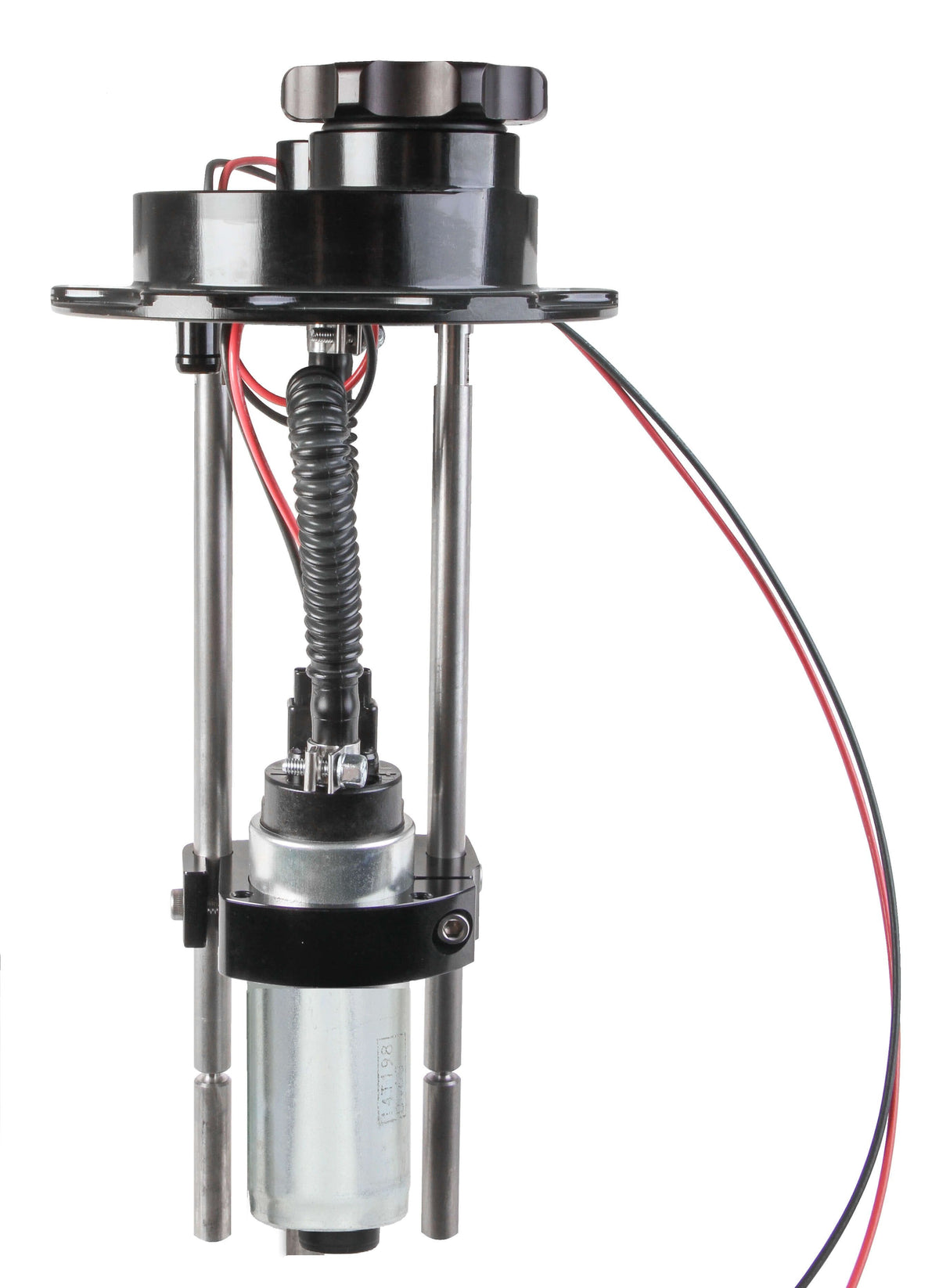 Holley Fuel Cell Pump Module Assembly 12 Bolt Flange with VR Series Brushless Fuel Pump - 12-148