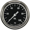 Classic Instruments Hot Rod 2-5/8" Oil Pressure Gauge - HR381SLF