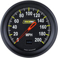 Classic Instruments Racepak 4-5/8" Speedo Black - 250-CI-56DBB