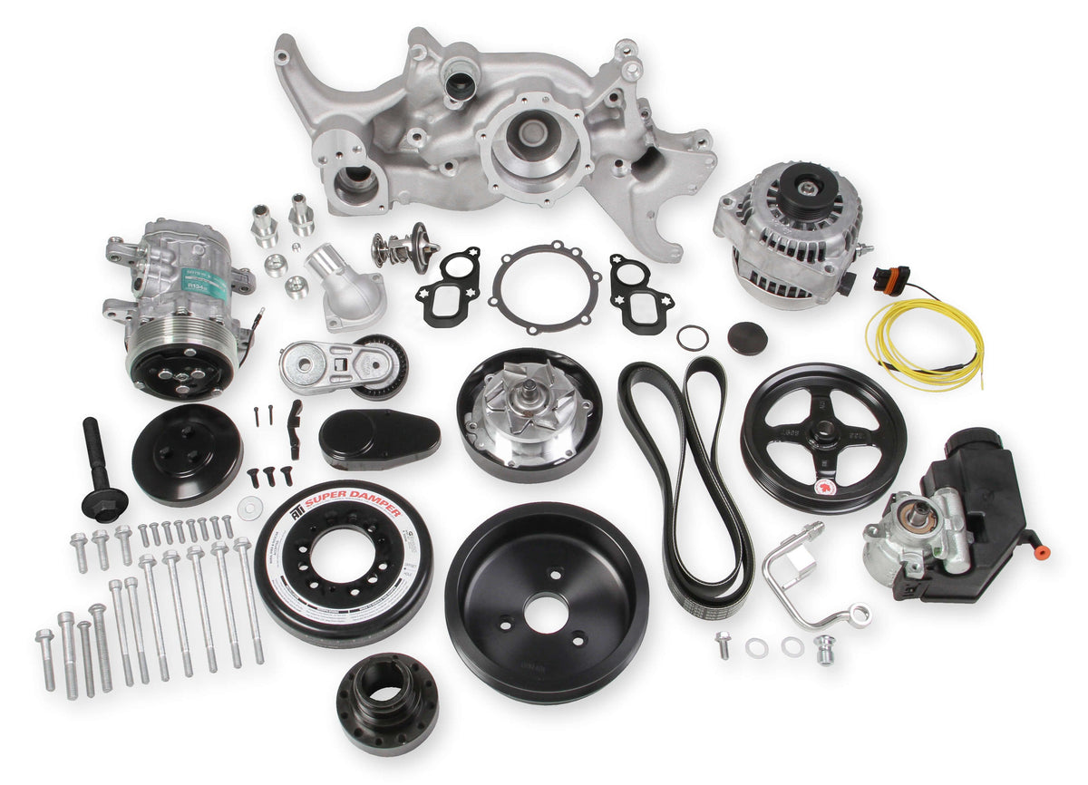 Holley Premium Mid-Mount Complete Accessory System
- Gen V LT Engines - SFI Certified Damper - Natural - 20-200