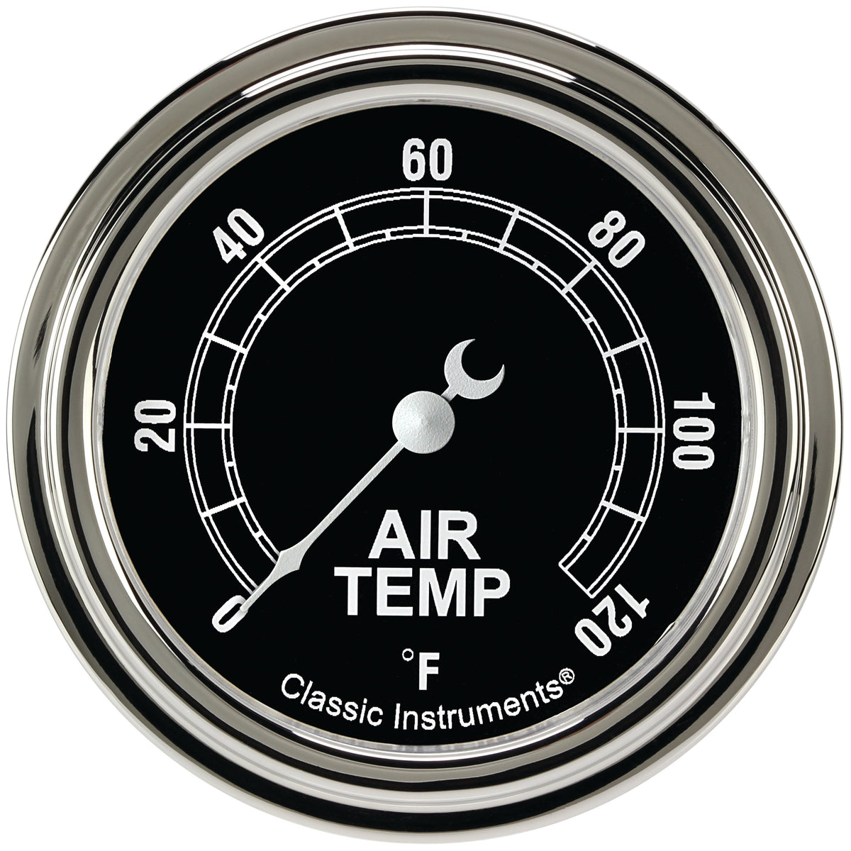 Classic Instruments Traditional 2-5/8" Outside Air Temp Gauge - TR399SLF