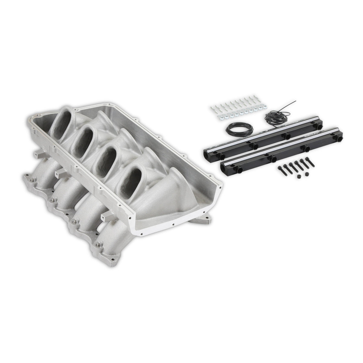 Holley EFI ULTRA LO-RAM BASE, FORD COYOTE FRONT FEED - 300-921