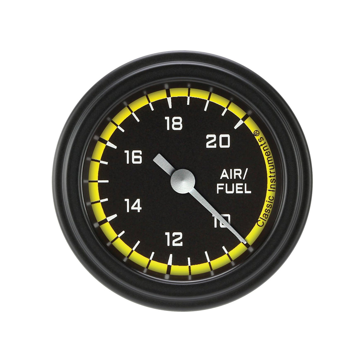 Classic Instruments Autocross Yellow 2-1/8" Air Fuel Ratio Gauge - AX194YBLF