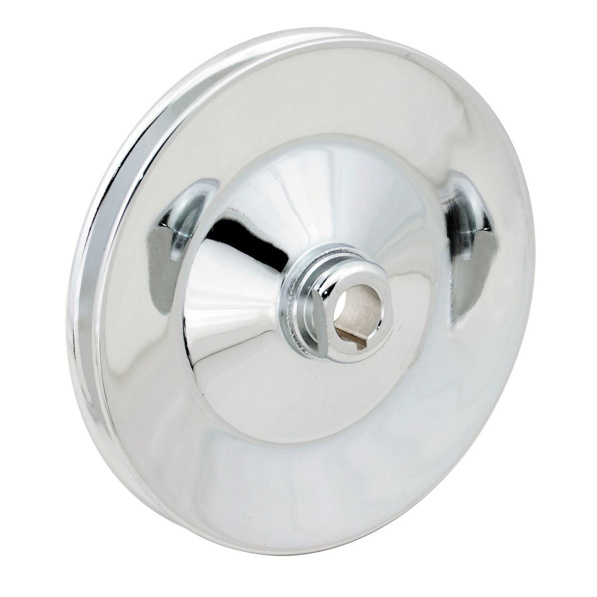 Mr. Gasket Chrome Power Steering Pulley - 4948G