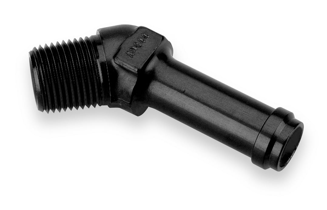 Earl’s 45 Degree 5/8" Hose to 1/2" NPT Male Elbow - AT984410ERL