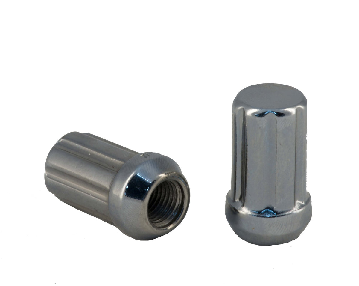 Rocket Racing Wheels 1/2 Chrome Spline Drive Lug Nut 6-Spline, 1PCE - C7004