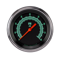 Classic Instruments G/Stock 3-3/8" Tachometer Gauge - GS80SLF
