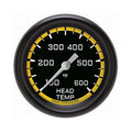 Classic Instruments Autocross Yellow 2-5/8" Cylinder Head Tempature Gauge - AX397YBPF