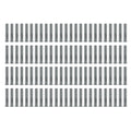 MSD Straight, Gray Silicone Boots, 100 each - 34565