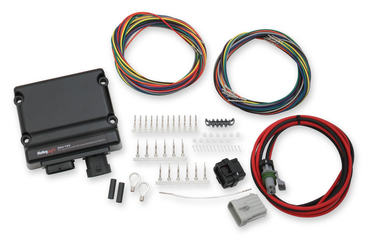 Holley EFI Injector Driver Module, w/ Harness - 554-142