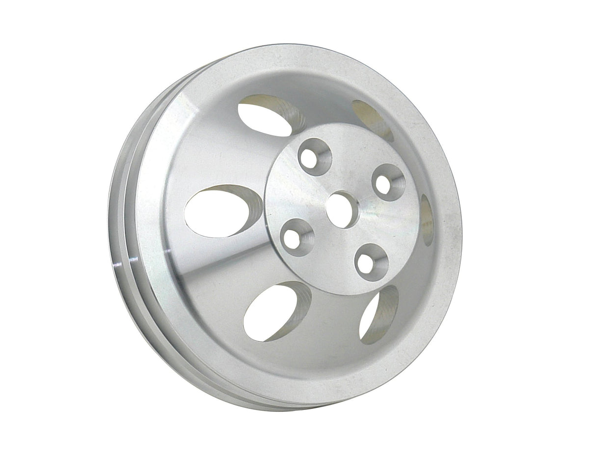 Mr. Gasket Water Pump Pulley - Aluminum - Double Groove - 5315
