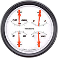 Classic Instruments Velocity White 5" Inch Quad Gauge (0-30 Ohm) - VS31WBPF