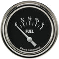 Classic Instruments Hot Rod 2-5/8" Fuel Level Gauge - HR209SLF