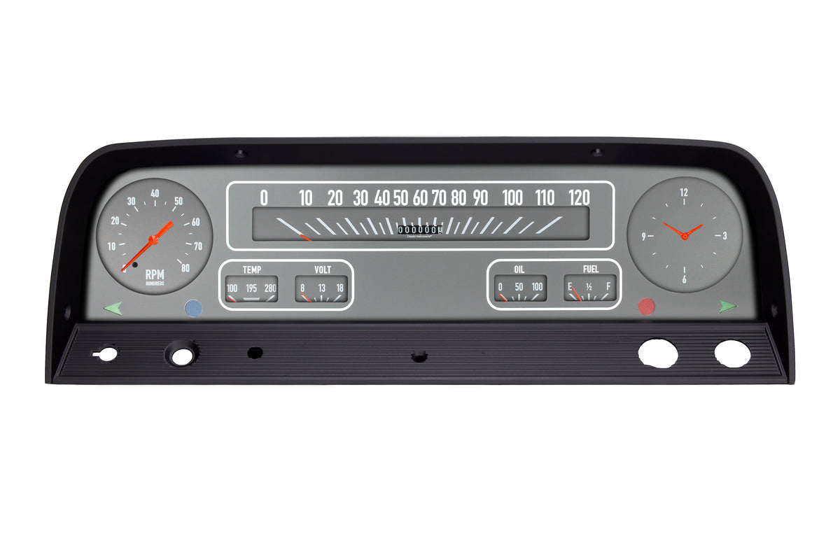 Classic Instruments Classic Truck Package Gray - CT64G-LS