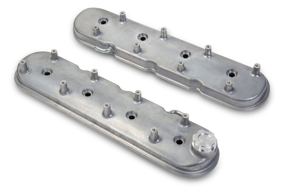 Holley LS Valve Covers - Natural Cast - 241-88