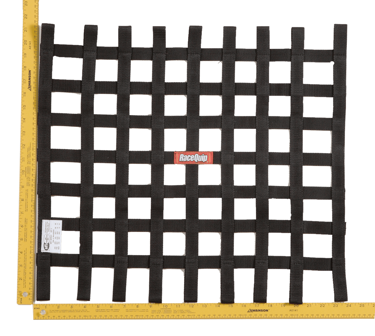 RaceQuip Ribbon Style Race Car Window Net - 726007RQP