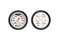 Classic Instruments Velocity White 3" Ultimate and Quad Gauge Set - VS32WBPF