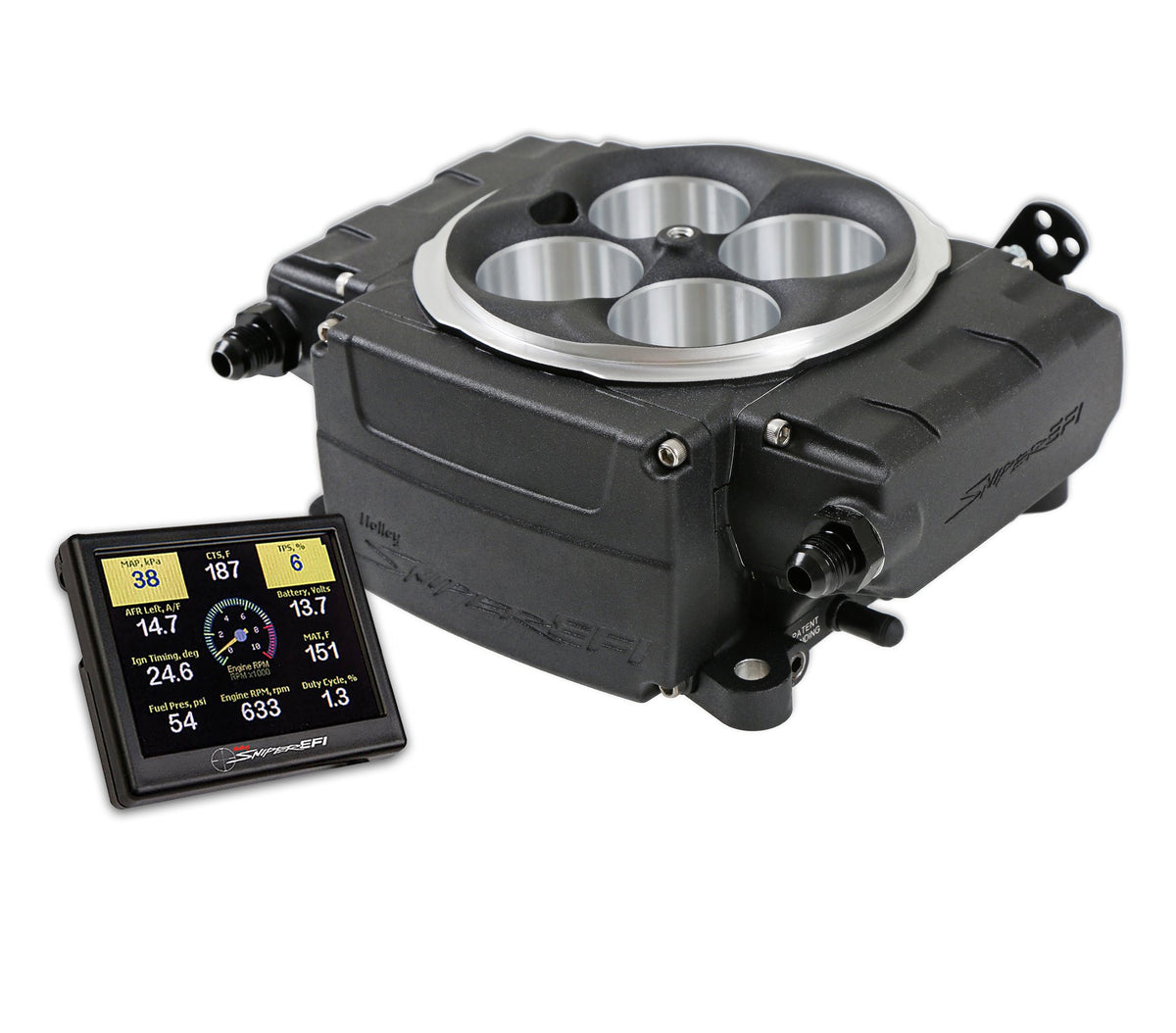 Holley Sniper 2 EFI - Black - 550-511-3XX