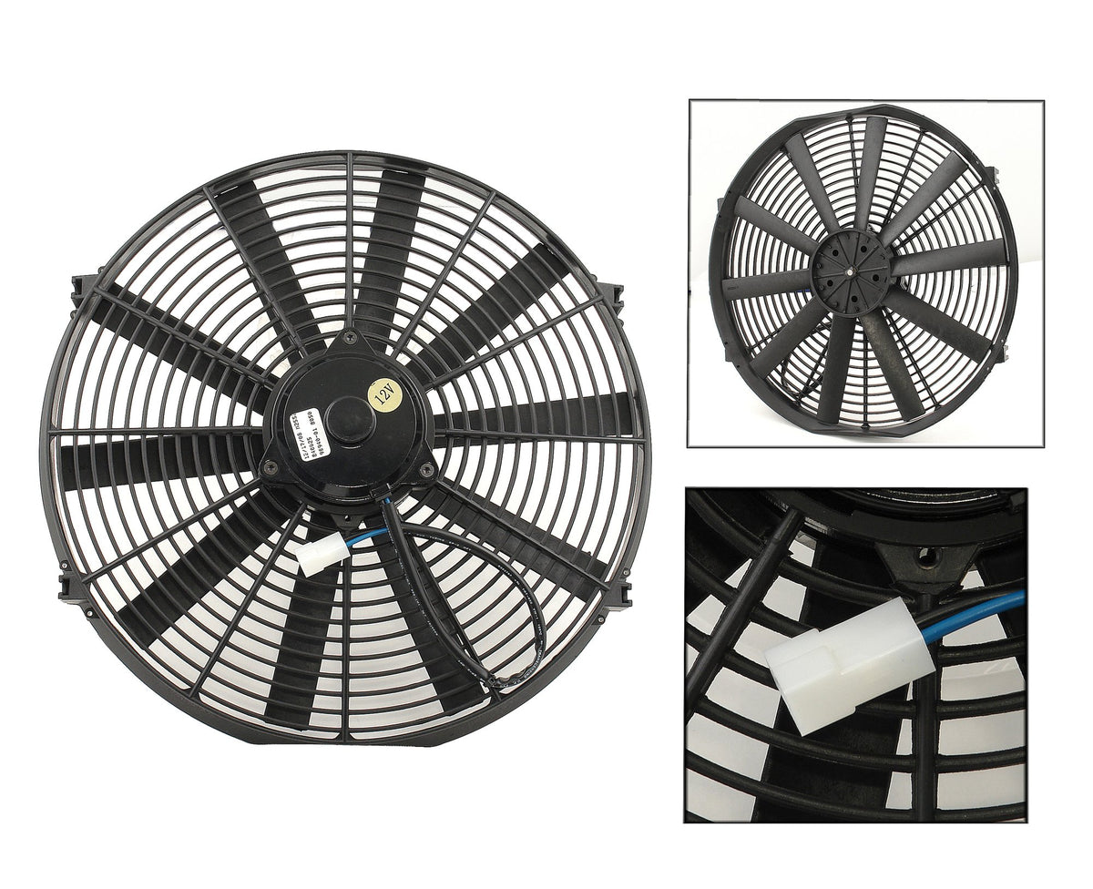 Mr. Gasket Electric Cooling Fan - Reversible - 16 Inch Diameter - 2000 CFM - 1988MRG