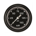 Classic Instruments Autocross Gray 2-5/8" Air Pressure Gauge - AX318GBLF