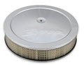 Holley Sniper Air Cleaner Assembly, 14" x 4" - Chrome Finish - 120-540