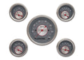 Classic Instruments Silver Series Five Gauge Set - SS00SLF