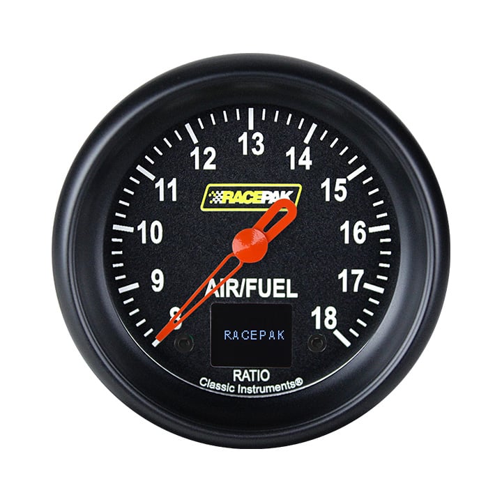 Classic Instruments Racepak 2-5/8" Black Air Fuel Pressure Gauge - 250-CI-394BB