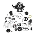 Holley Premium Black Mid-Mount Complete Accessory System - 20-293BK